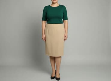 spódnice damskie klasyczne: Spódnica damska, rozmiar 3XL — 6