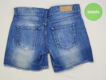 spodenki biale: Vintage Denim, Szorty damskie, rozmiar L — 3