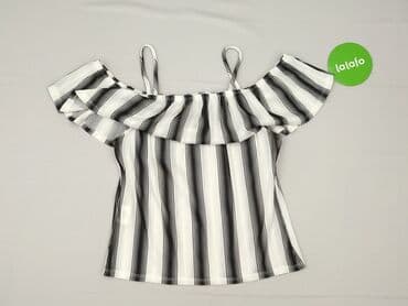 bluzki w paski z serduszkiem: Charlotte Russe, Bluzka damska, rozmiar L — 3