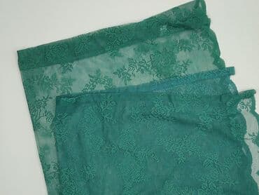 Zielona koronka materiałowa – panel/kupon - Tkanina koronkowa w