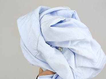 chabrowa bluzki plus size: Koszula damska, rozmiar M — 5