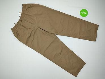 secondhand clothes online: Material trousers for women, size XL — 2