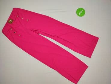 bluzka do różowych spodni: Material trousers for women, size S — 3