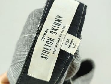 spodnie odchudzające: Topman, Spodnie dla mężczyzn, L — 4