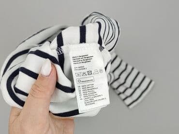 koszulka z długim rękawem w paski: Bluzka damska, rozmiar M — 4