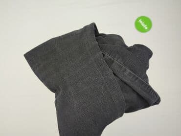 baggy jeans black: Leggings, Jeansy damskie, rozmiar M — 5