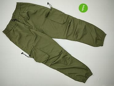 moro cargo: Spodnie męskie ROMWE – bojówki/joggery, kolor khaki (oliwkowy) — 2