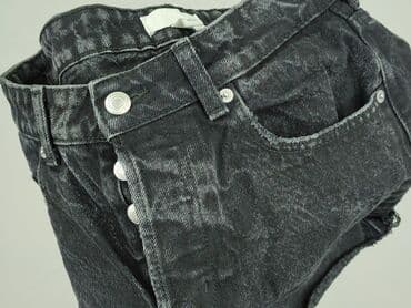 krótkie spodenki dżinsowe z wysokim stanem: H&M, Szorty damskie, rozmiar S — 7