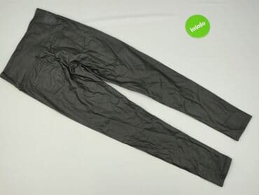 legginsy eko skóra matowe: Legginsy Ze skóry ekologicznej damskie, L — 3