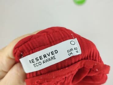 reserved ocieplane spodnie: Reserved, Spodnie materiałowe damskie, rozmiar XL — 5