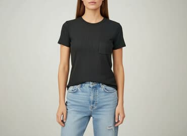 zara t shirt oversize: Zara, Women`s T-shirt, size S — 1