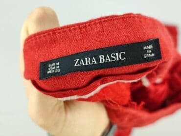 spodnie dresowe z napisami: Zara, Material trousers for women, size M (EU 38) — 4