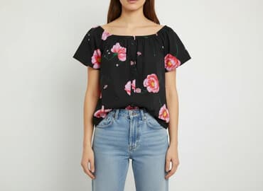 terranova spodnie z wysokim stanem: Terranova, Bluzka damska, rozmiar S — 7