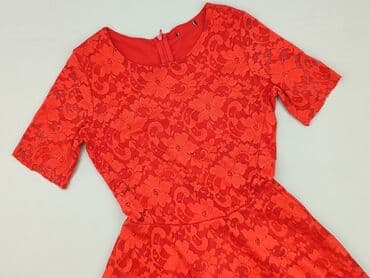 body koronkowe czerwone: Cropp, Sukienka damska, rozmiar S — 1