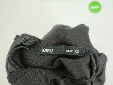 czarna sukienka z długim rękawem sinsay: Sinsay, Sukienka damska, rozmiar XS — 4