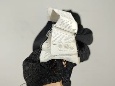 czarna bluzka koronkowa zara: Bluzka damska, rozmiar S — 5