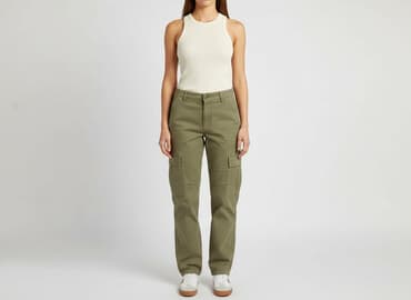 spodnie cargo damskie stradivarius: Spodnie cargo damskie, rozmiar M — 7