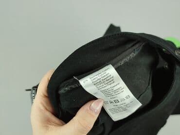 czarne jeansy pull bear: RAINBOW, Spodnie materiałowe damskie, rozmiar L — 5