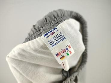 szare dresy: Reebok, Spodnie dresowe damskie, rozmiar S — 4