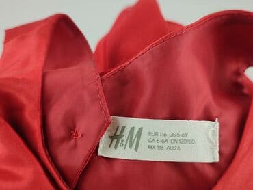 sukienka z tafty: Sukienka, H&M, 5-6 lat, 110-116 cm, stan - Bardzo dobry — 4