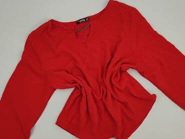 Women: Pink, Women's blouse, size M (EU 38) — 1