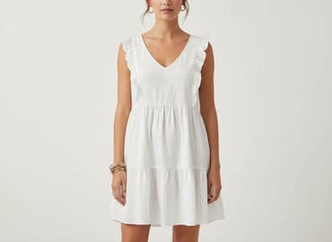 mango sukienka fioletowa: Mango, Sukienka damska, rozmiar L — 6