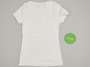 zara tshirt paris: H&M Basic, T-shirt damski, rozmiar S — 3
