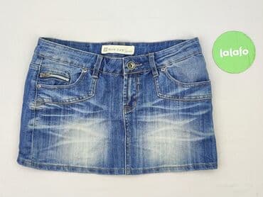 skórzane spódniczki mini: DENIM JEANS, Spódnica damska, rozmiar M — 2