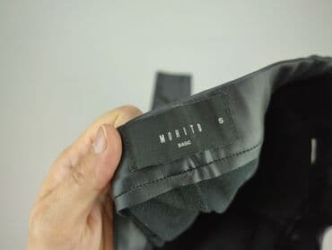 sukienki z imitacji skory: Mohito, Material trousers for women, size S (EU 36) — 4