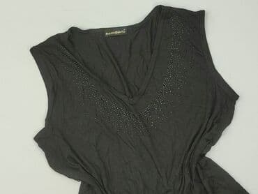 czarne bluzki siateczka: Pronto Moda, Top damski, rozmiar XL — 1