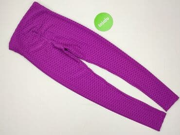 kolorowe legginsy bawełniane: Legginsy Sportowe damskie, rozmiar S — 3