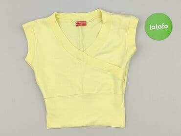 żółte bluzki z krótkim rękawem: Bluzka damska, rozmiar M — 2