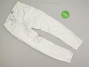 spodnie woskowane białe: 157, Jeans for men, size XL — 2