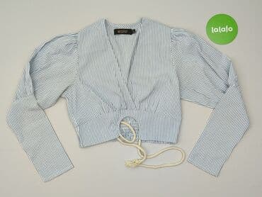 koszula wiya w paski: MISSPAP, Bluzka damska, rozmiar XS — 2