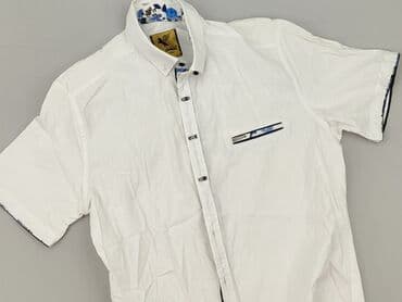 koszula z krytymi guzikami: Gold, Koszulа dla mężczyzn, rozmiar M — 1