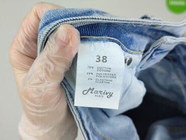 spodnie jeansowe z rozszerzanymi nogawkami: Jeansy damskie, M — 5