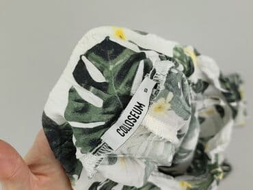 biale buty skarpetkowe: Colloseum, Spodnie materiałowe damskie, rozmiar S — 4