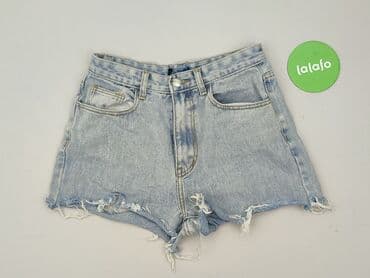 spodenki jeansowe z wysokim stanem pull and bear: PrettyLittleThing, Szorty damskie, rozmiar M — 2