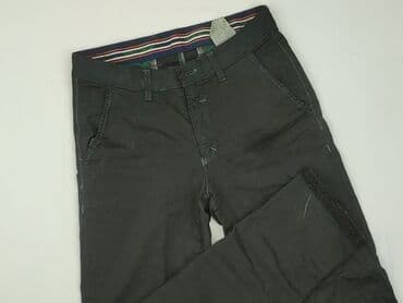 Women: Material trousers for women, size 2XL (EU 44) — 1