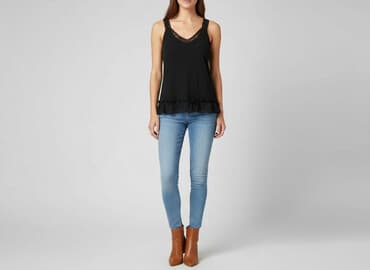 koszulki bez rękawów damskie drykorn: Women's blouse, size S — 1