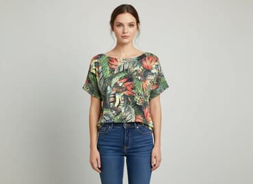 mohito bluzki krótki rękaw: Bluzka damska, rozmiar L — 5