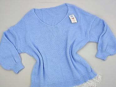 oversizowe: Moda Italia, Sweter damski, rozmiar 5XL — 1