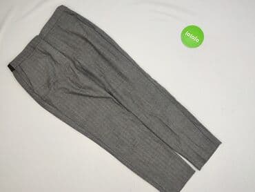 buty azuree: Zara, Spodnie materiałowe damskie, rozmiar M — 3