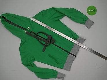 pluszowy sweter: Bluza z kapturem damska, rozmiar S — 3