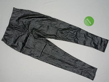 kurtki skórzane: Gina Tricot, Legginsy Ze skóry ekologicznej damskie, rozmiar S — 2