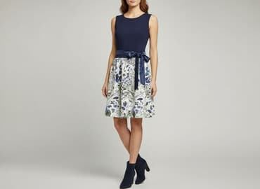 emoi sklep sukienki granat na wesele: Sukienka damska, rozmiar S — 6