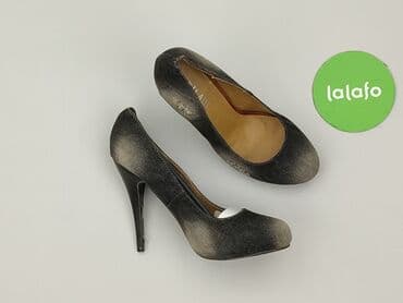 buty z hello kitty na wysokiej podeszwie: Лофери та туфлі жіночі, розмір 39 — 2