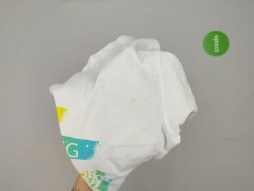 biały tshirt: Koszulka dla mężczyzn, rozmiar M — 5