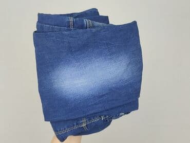 spodnie jeansy z wysokim stanem: Denim, Jeansy damskie, rozmiar M — 5