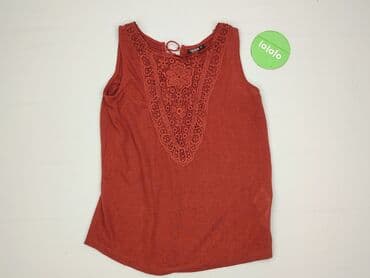 czerwone sukienki plus size: Janina, Women's blouse, size M (EU 38) — 2
